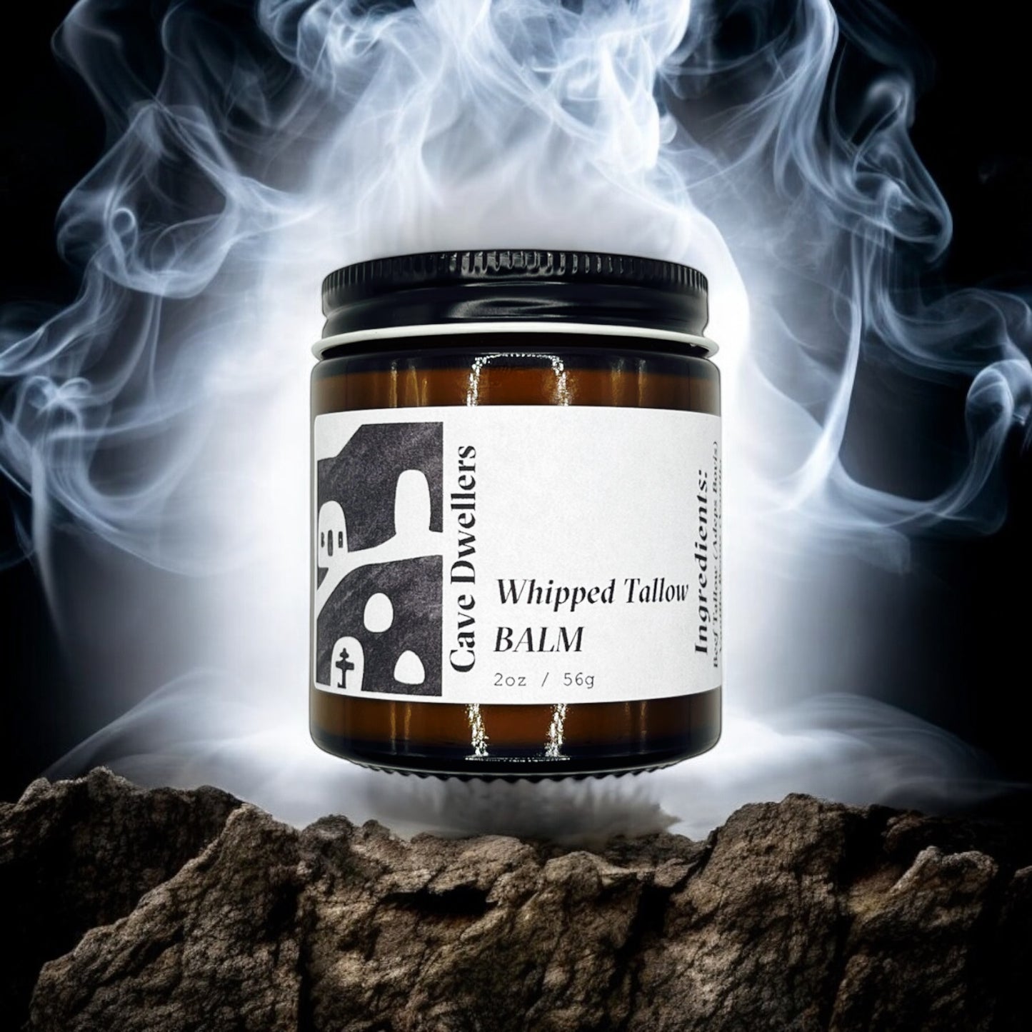 Frankincense + Myrrh Whipped Tallow Balm