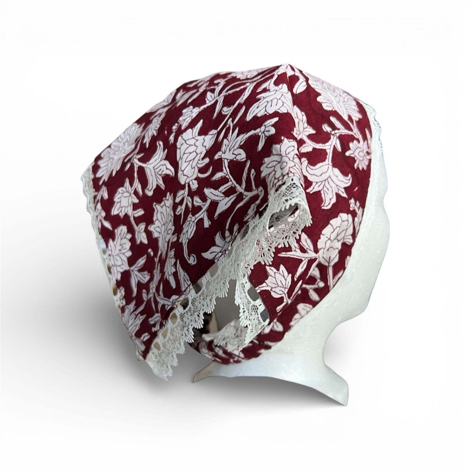 Floral Orthodox Christian Head Covering