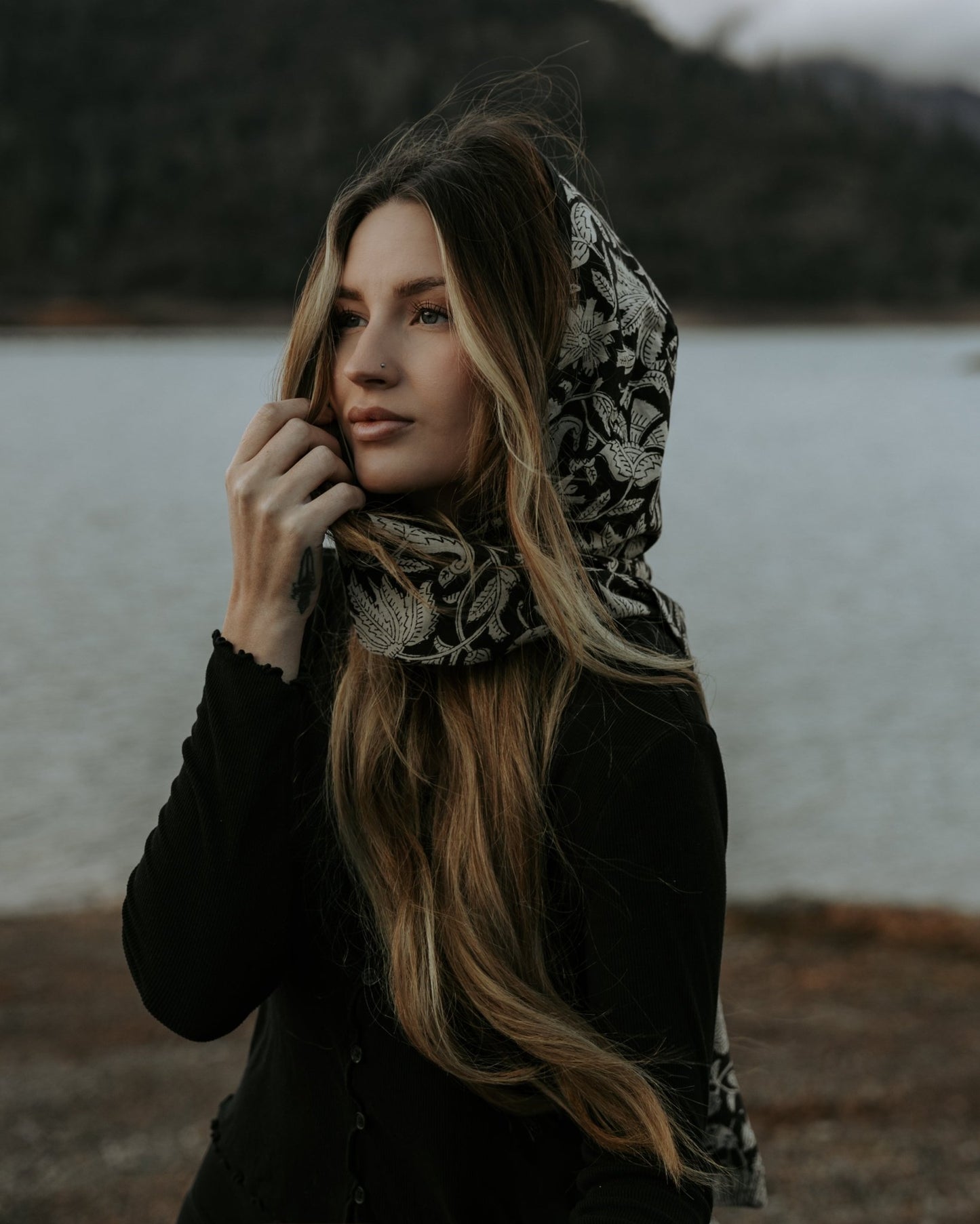 100% Cotton Long Head Covering - Cave Dwellers