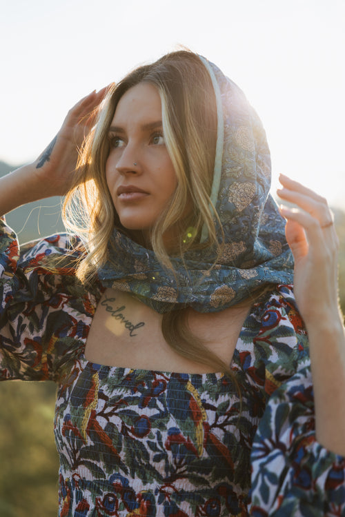 100% Cotton Long Head Covering