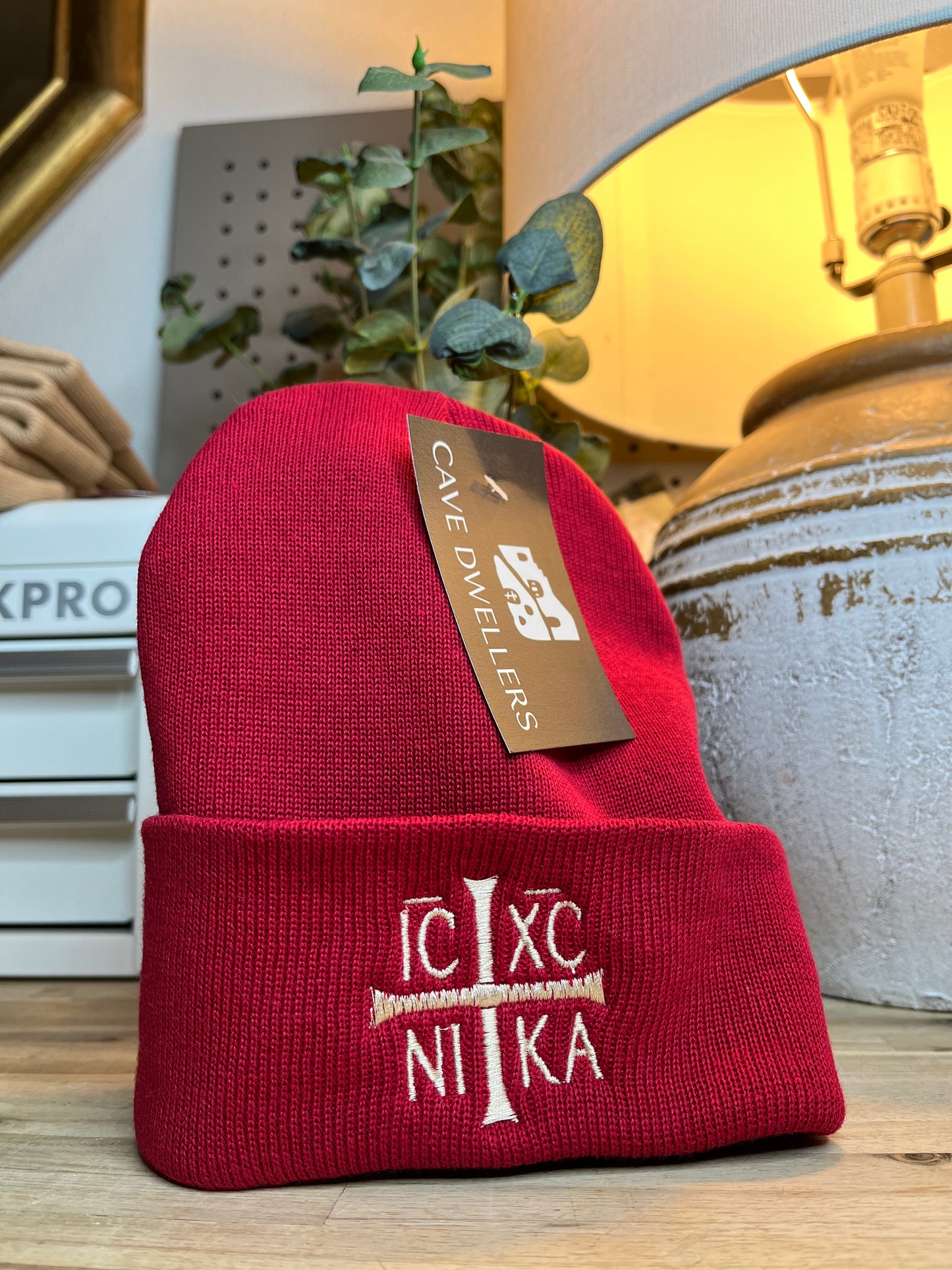 ICXC NIKA Orthodox Beanie – By Cave Dwellers