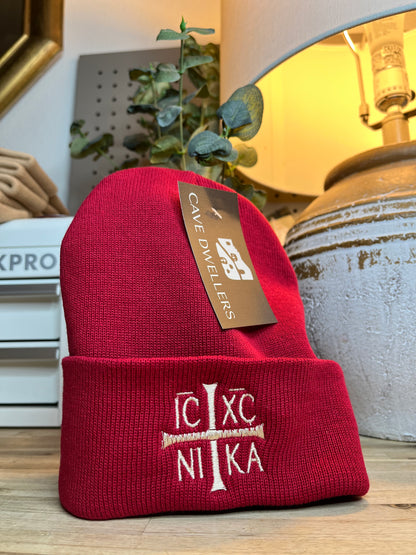 ICXC NIKA Orthodox Beanie – By Cave Dwellers