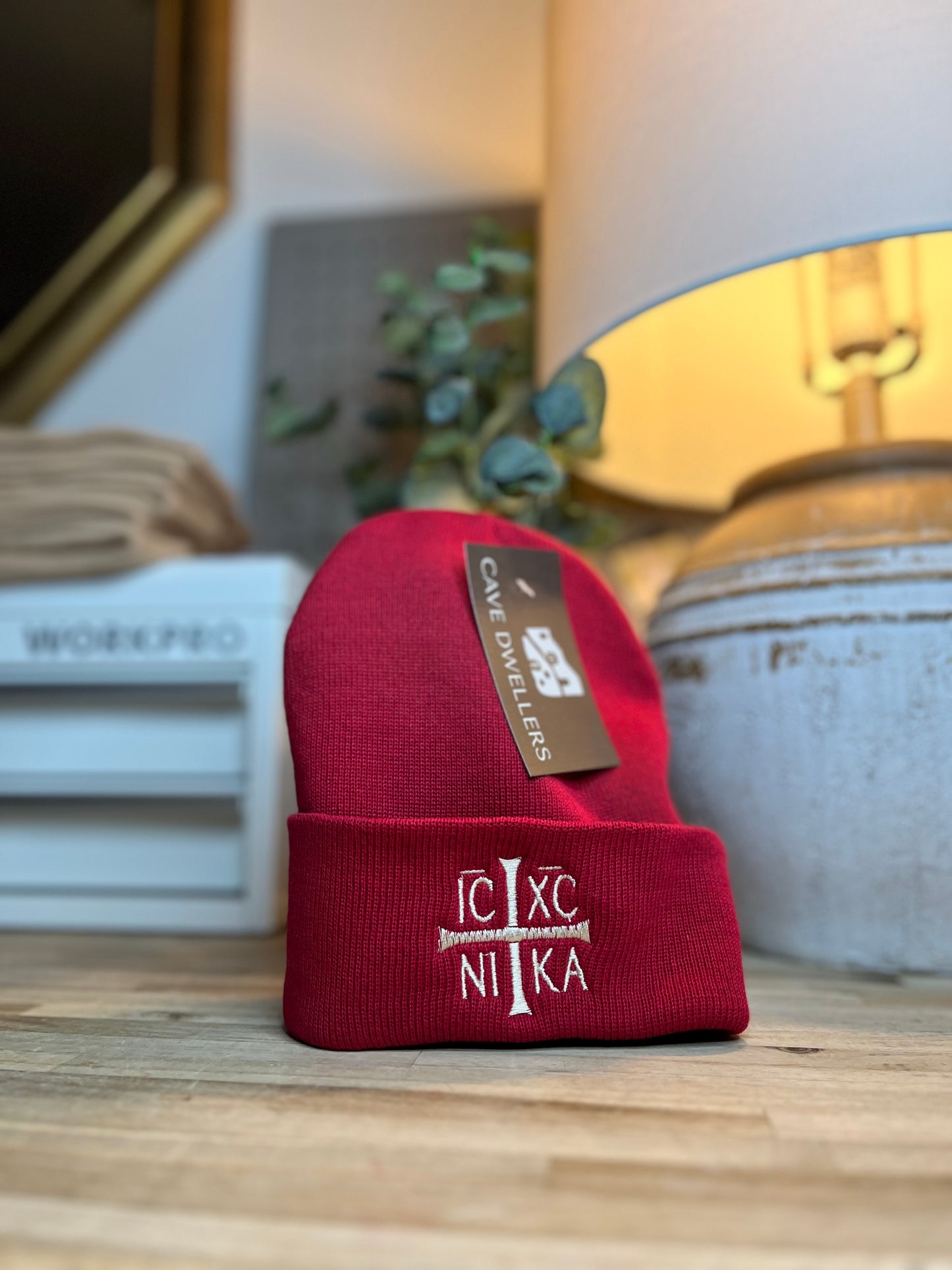 ICXC NIKA Orthodox Beanie – By Cave Dwellers