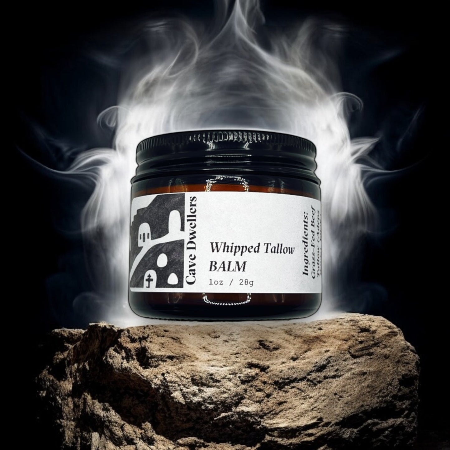 Frankincense + Myrrh Whipped Tallow Balm - Cave Dwellers