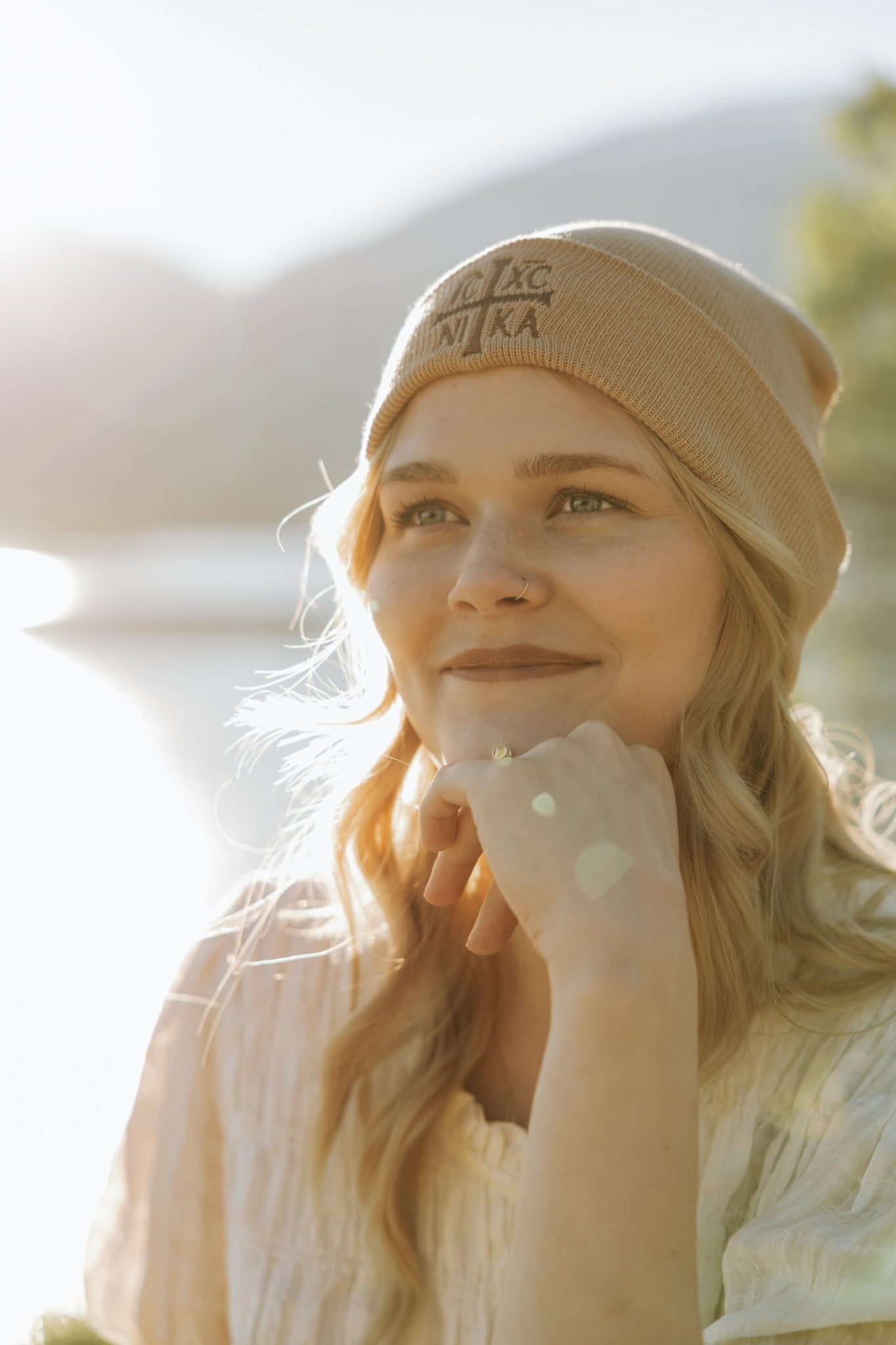 ICXC NIKA Orthodox Beanie – By Cave Dwellers - Cave Dwellers