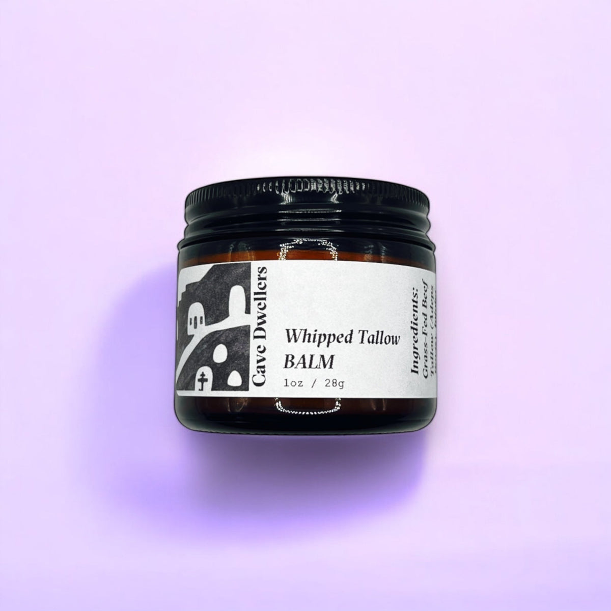 Lavender + Rosemary Whipped Tallow Balm - Cave Dwellers