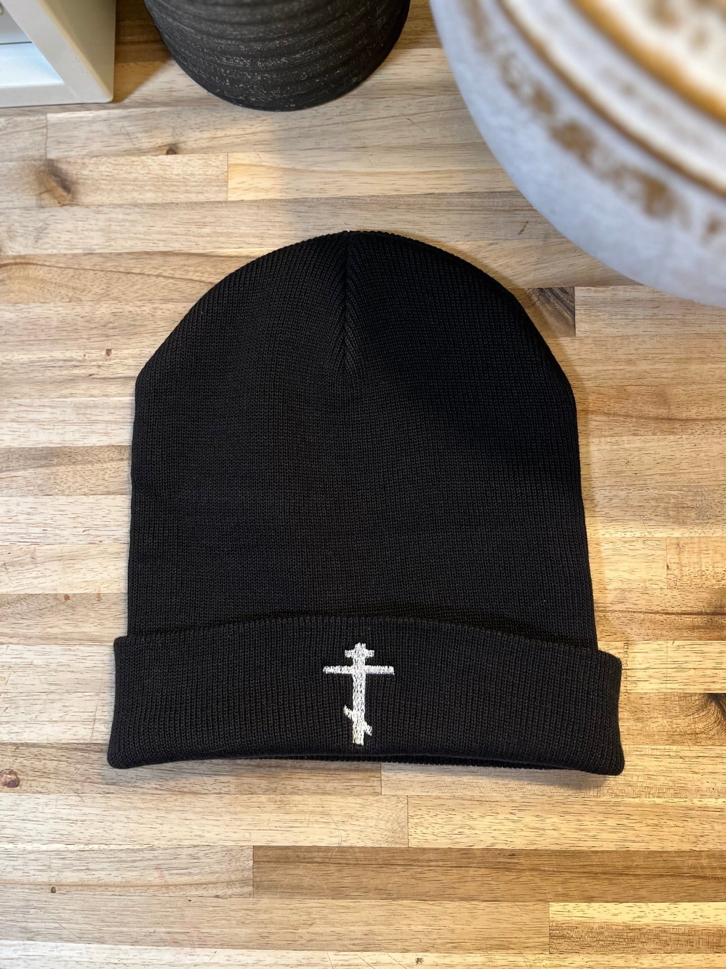 Orthodox Cross Beanie – By Cave Dwellers - Cave Dwellers