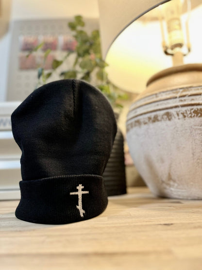 Orthodox Cross Beanie – By Cave Dwellers - Cave Dwellers