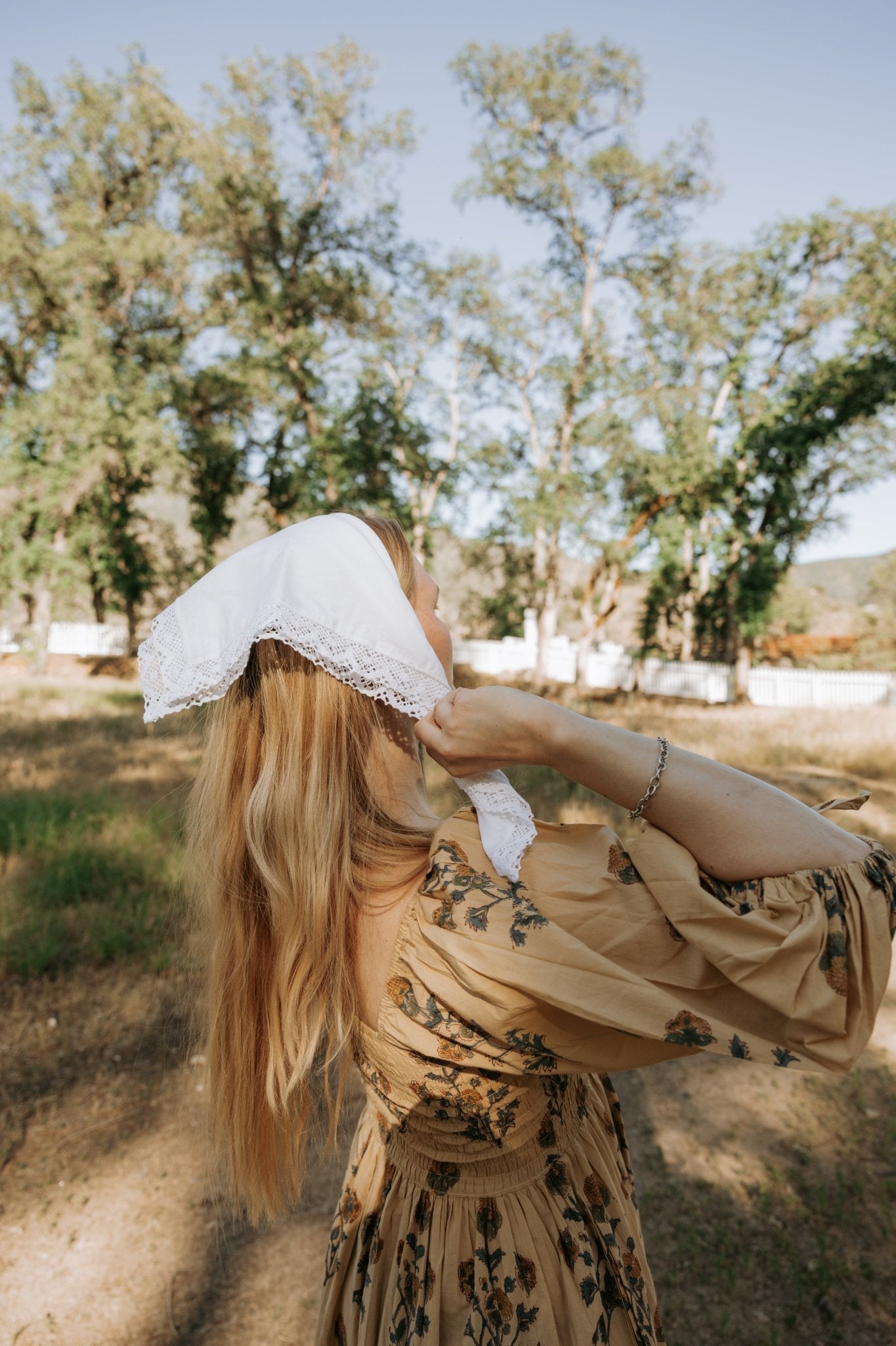 Orthodox Head Covering Lace Bandana – 100% Cotton Liturgical Veil (22x22) - Cave Dwellers