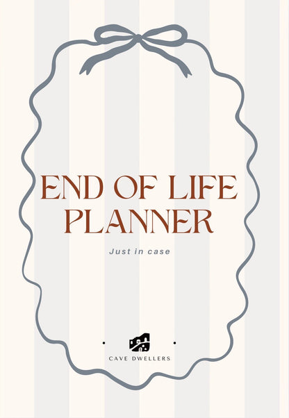 Peace - of - Mind Printable Planners Bundle - Cave Dwellers