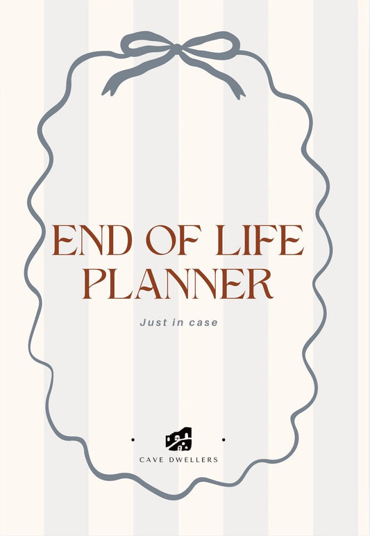 Peace - of - Mind Printable Planners Bundle - Cave Dwellers